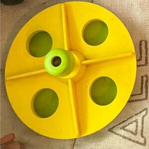 Fisher-Price Yellow and Green Play Wheel